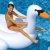 Giant Swan Pool Float